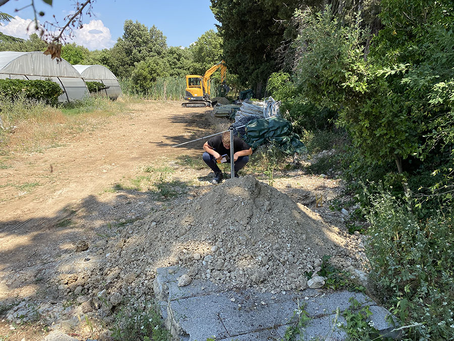 Des spécialistes en géotechnique dans la Drôme